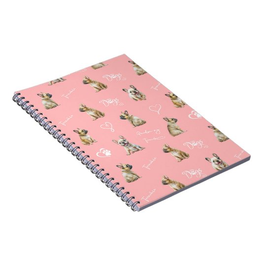 Carnet Frenchie Puppy (Côté Droit)