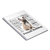Carnet Frenchie Traits (Côté Droit)