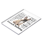 Carnet Frenchie Traits (Côté gauche)