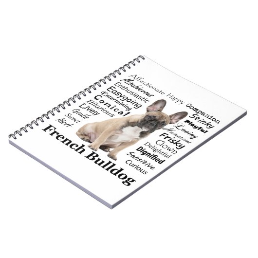 Carnet Frenchie Traits (Côté gauche)