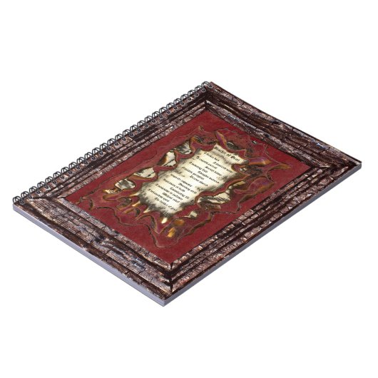 Carnet Frère du deuil (Côté gauche)