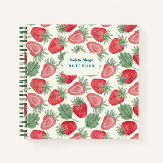 Carnet Fresas primaverales