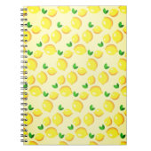 Carnet Fresh Yellow Lemons (Devant)