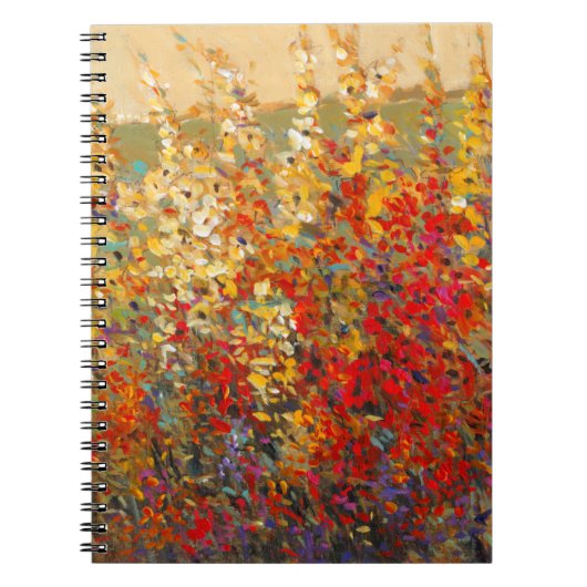 Carnet Fresque du jardin lumineux des Fleurs sauvages du  (Devant)