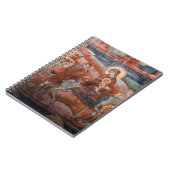 Carnet Fresques de l'église serbe du XIVe siècle, (Côté gauche)