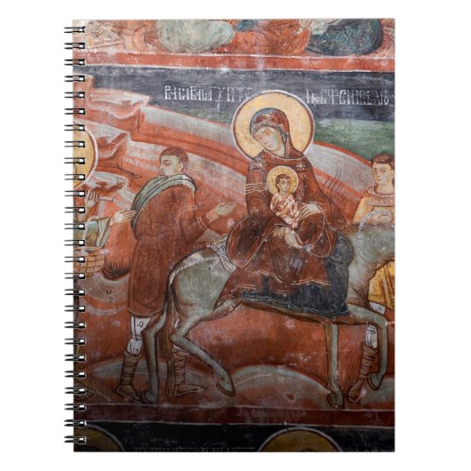 Carnet Fresques de l'église serbe du XIVe siècle, (Devant)