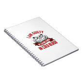 Carnet Friandise d'Halloween Coupable Design de Citrouill (Côté Droit)