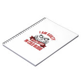 Carnet Friandise d'Halloween Coupable Design de Citrouill (Côté gauche)