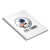 Carnet Friandise pour les yeux Blague de l'œil drôle (Côté Droit)