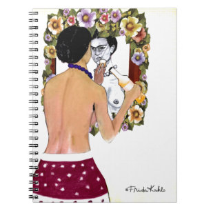 Carnet Frida Kahlo en el Espejo Portrait