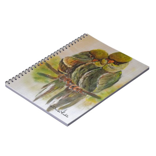 Carnet Frida Kahlo Oiseaux peints (Côté gauche)