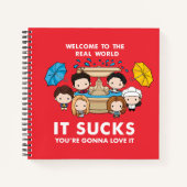 Carnet FRIENDS™| Bienvenue au Real World Chibi (Devant)