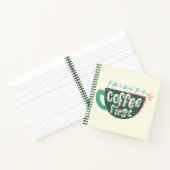 Carnet FRIENDS™ | Café d'abord (Intérieur)