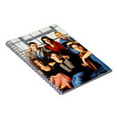 Carnet FRIENDS™ | Casting assis dans l'appartement de Mon (Côté Droit)