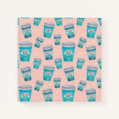Carnet FRIENDS™ | Central Perk Coffee Cup Pattern (Devant)
