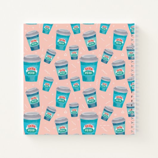 Carnet FRIENDS™ | Central Perk Coffee Cup Pattern (Dos)