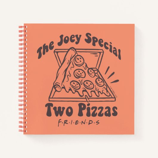 Carnet FRIENDS™ | Citation Pizza Joey (Devant)