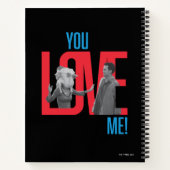 Carnet FRIENDS™ | Citation You Love Me (Dos)