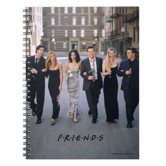 Carnet FRIENDS™ | Couples en tenue de soirée (Devant)