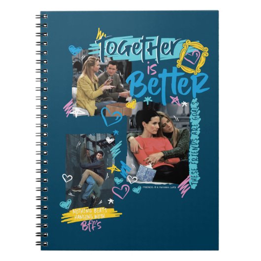 Carnet FRIENDS™ | Ensemble, c'est mieux (Devant)