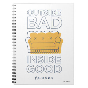 Carnet FRIENDS™   Extérieur Mauvaise, Intérieur Bonne