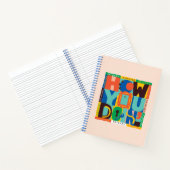 Carnet FRIENDS™ | How You Doin' - Graphisme Vif (Intérieur)