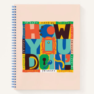 Carnet FRIENDS™   How You Doin' - Graphisme Vif