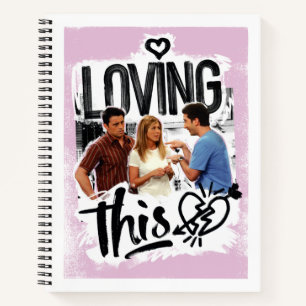 Carnet FRIENDS™ Joey, Rachel, & Ross - Aimer ça !