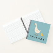 Carnet FRIENDS™ | Le poussin et le canard (Intérieur)