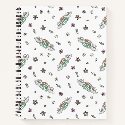 Carnet FRIENDS™ | Motif aquarelle de Central Perk Coffee (Devant)