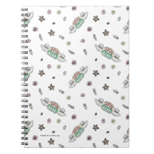 Carnet FRIENDS™ Motif aquarelle de Central Perk Coffee