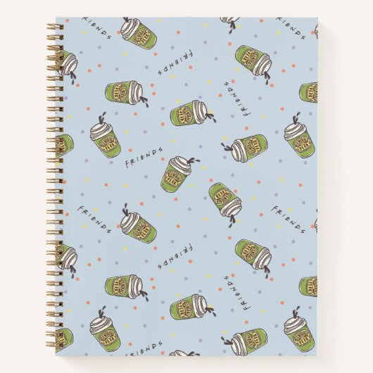 Carnet FRIENDS™ | Motif Polka Dot Central Perk (Devant)
