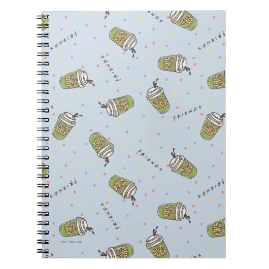 Carnet FRIENDS™ | Motif Polka Dot Central Perk (Devant)