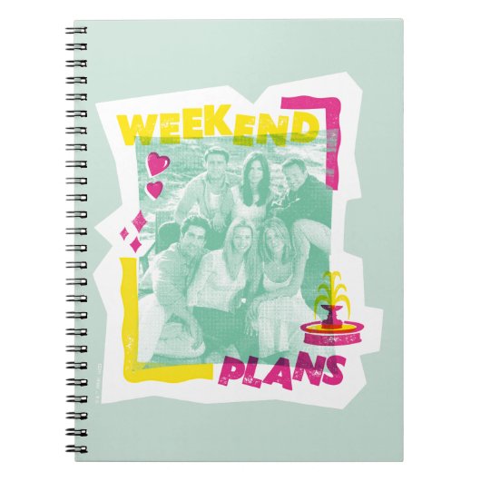 Carnet FRIENDS™ | Plans pour le week-end (Devant)