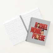 Carnet FRIENDS™ | Rachel, Monica & Phoebe (Intérieur)