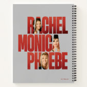 Carnet FRIENDS™ | Rachel, Monica & Phoebe (Dos)