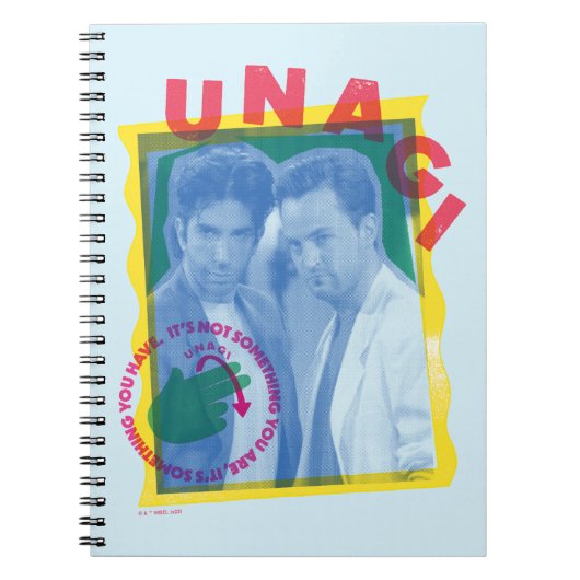 Carnet FRIENDS™ | Ross & Chandler - Unagi (Devant)