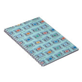 Carnet FRIENDS™ | The One With Video Tape Pattern (Côté Droit)