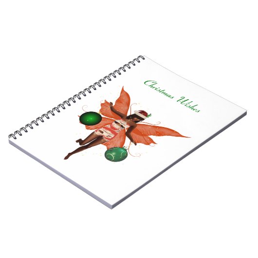 Carnet frite de Noël afro-américain (Côté gauche)