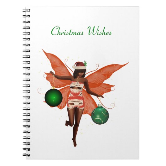 Carnet frite de Noël afro-américain (Devant)