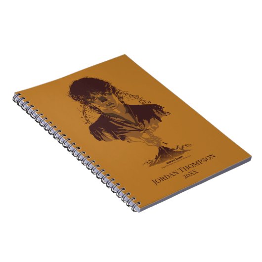 Carnet FRODO™ MOUNT DOOM™ Tengwar Inscription Graphic (Côté Droit)