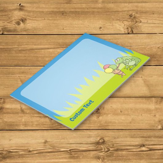 Carnet Frog avec glace