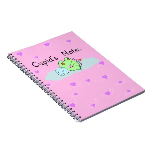 Carnet Frog cupid's notes  (Côté Droit)