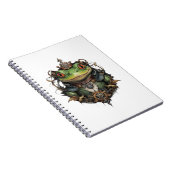 Carnet Froggie Frog Steampunk Design, (Côté Droit)