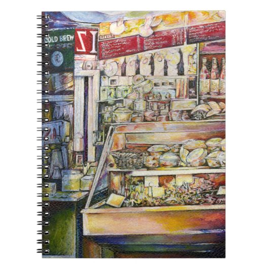Carnet Froid Brew dans un Hot Deli (Devant)