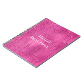Carnet Froid de gâteau rose (Côté gauche)