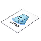 Carnet Fromage Bleu Blague Nourriture Drôle (Côté gauche)