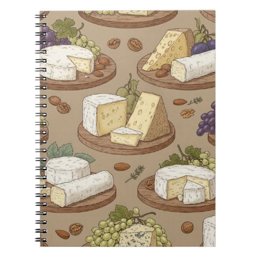 Carnet Fromage et Raisins (Devant)