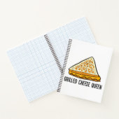 Carnet Fromage Grillé Queen Funny Fromage Grillé (Intérieur)
