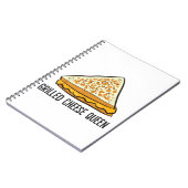 Carnet Fromage Grillé Queen Funny Fromage Grillé (Côté gauche)